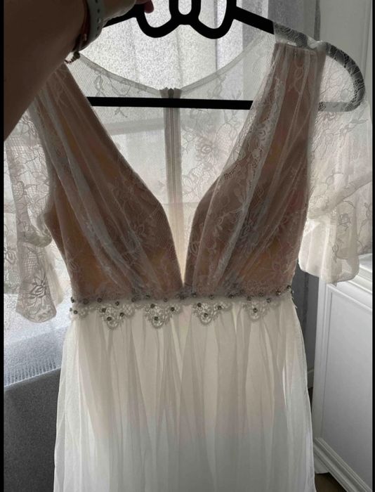 Vand rochie de mireasa (noua)nepurtata măsura M