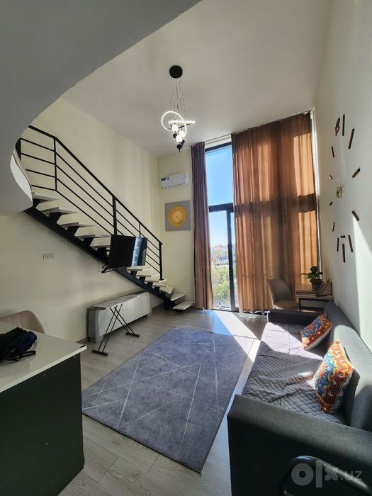 Аренда 2 комнатной 44кв² Дуплекс в ЖК Бешчинор,ул.Махтумкули,IT Park,А