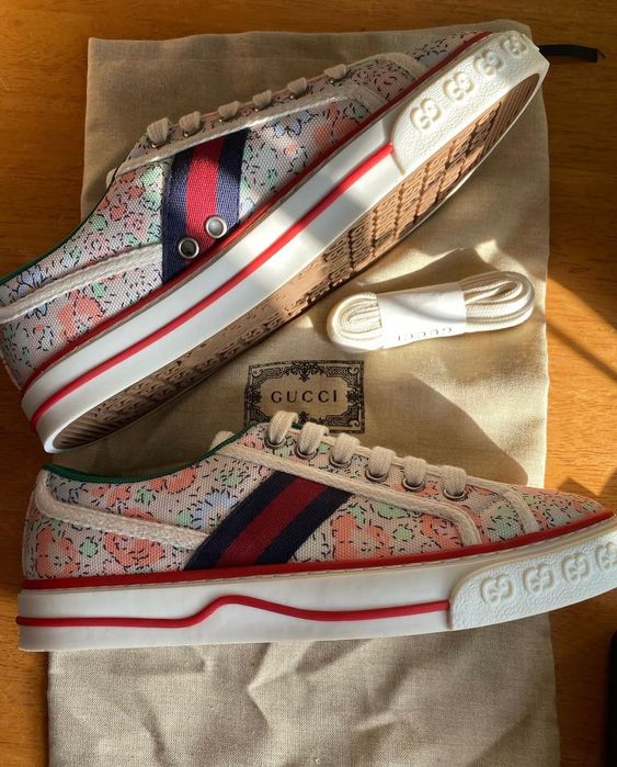 Оригинални Gucci дамски обувки Tennis 1977  Liberty London.