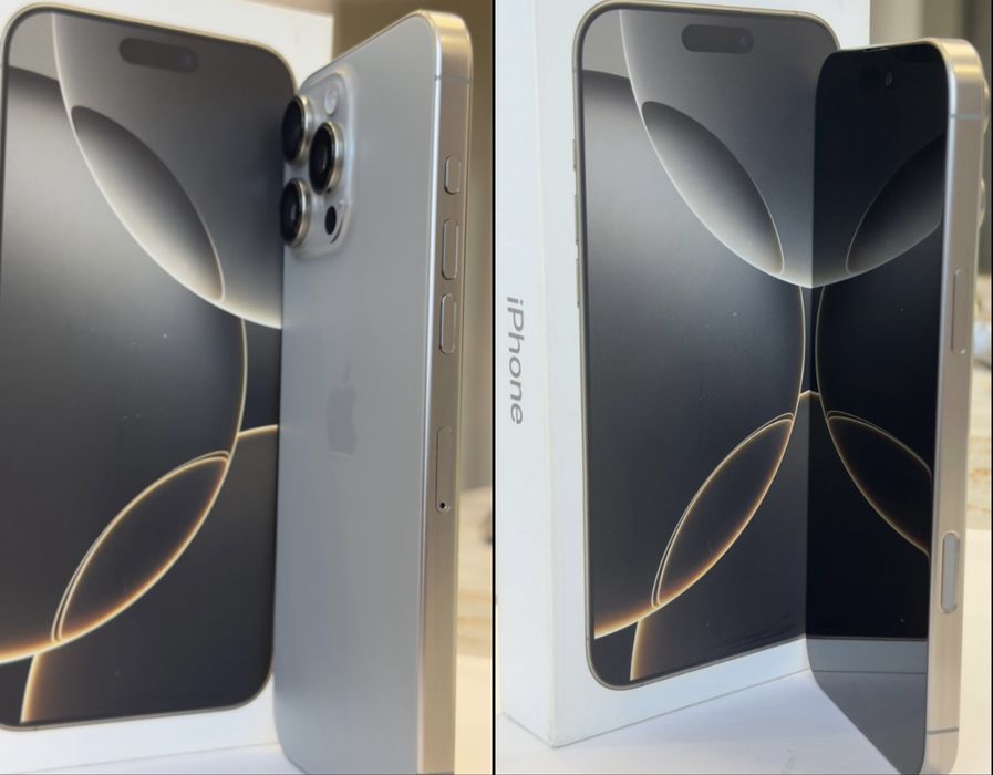 ГАРАНЦИОНЕН ! Apple iPhone 16 PRO MAX 256 GB, Natural Titanium