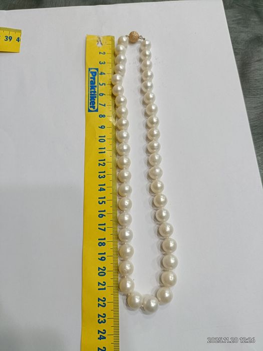 Vind șirag de perle akoya cu închizătoare din aur 14kt