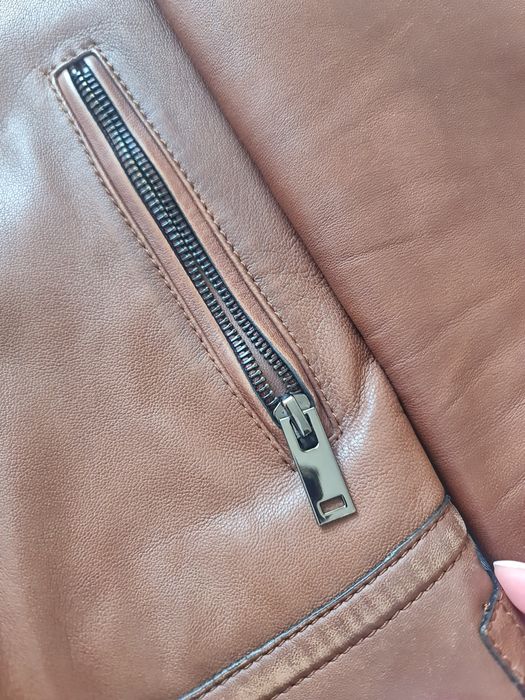 Кожено яке ат телешка кожа