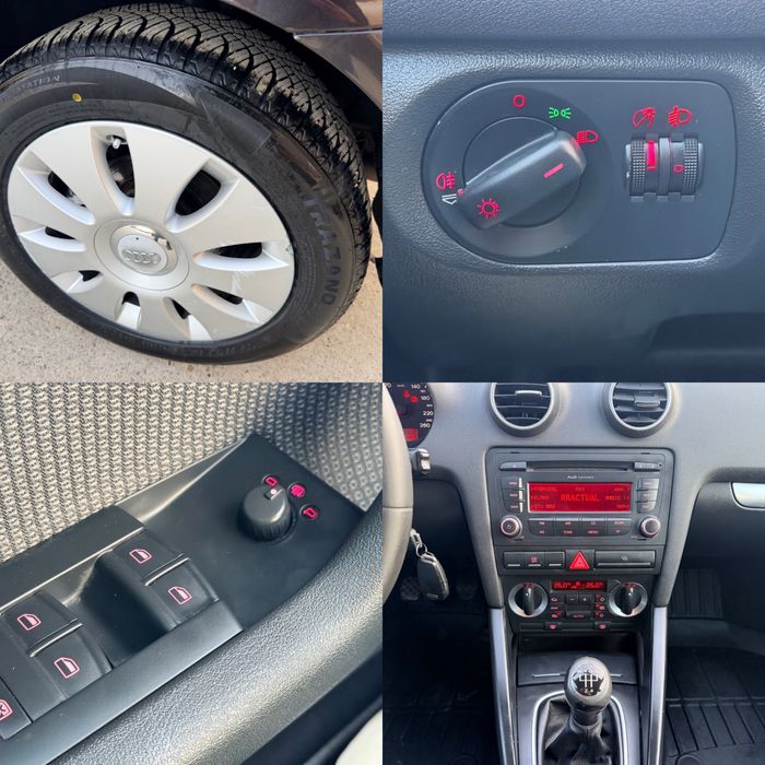 AUDI A3 2008 1.9Diesel Euro4 Rate Avans 0 Doar cu Buletinul