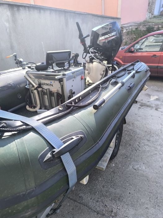 . Комплект лодка с колесар