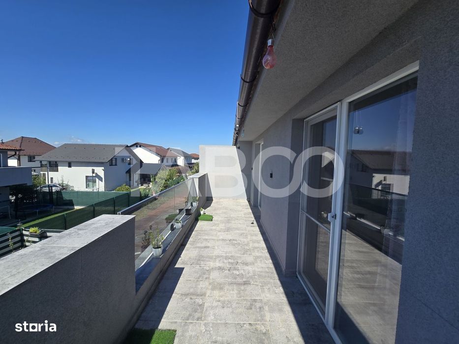 Comision 0-Casa tip duplex 5 camere 2 bai acces auto in Viile Sibiului