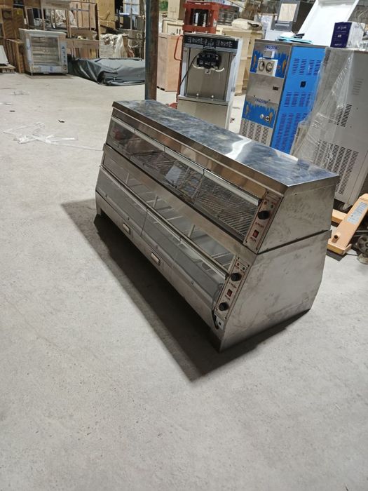 Тепловая витрина КФС Vitrena KFS Gril issiqlik vitrena горячие мармед