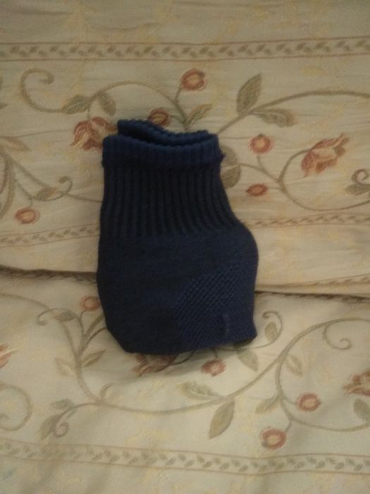 Синие гетры футбольные