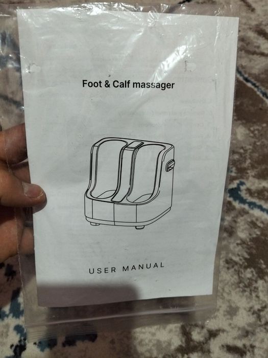 Oyoq massajer yangi ishlatilmagan 7 funksiyali