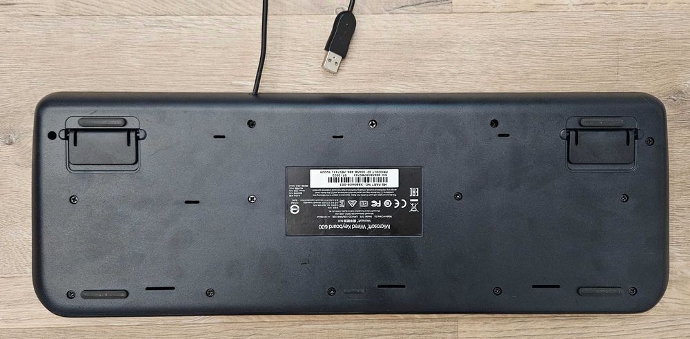 Клавиатура Microsoft Wired 600 + мишка