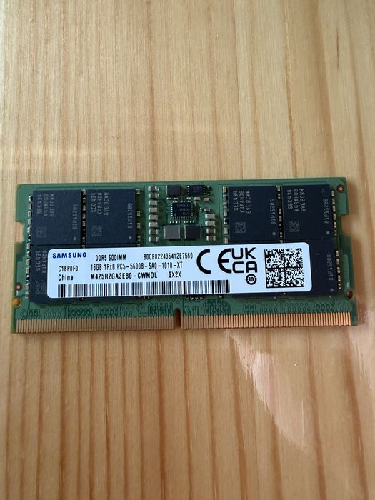 16GB SODIMM Samsung