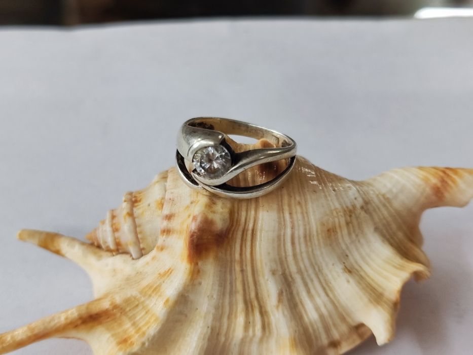 Сребърен пръстен токаш 925