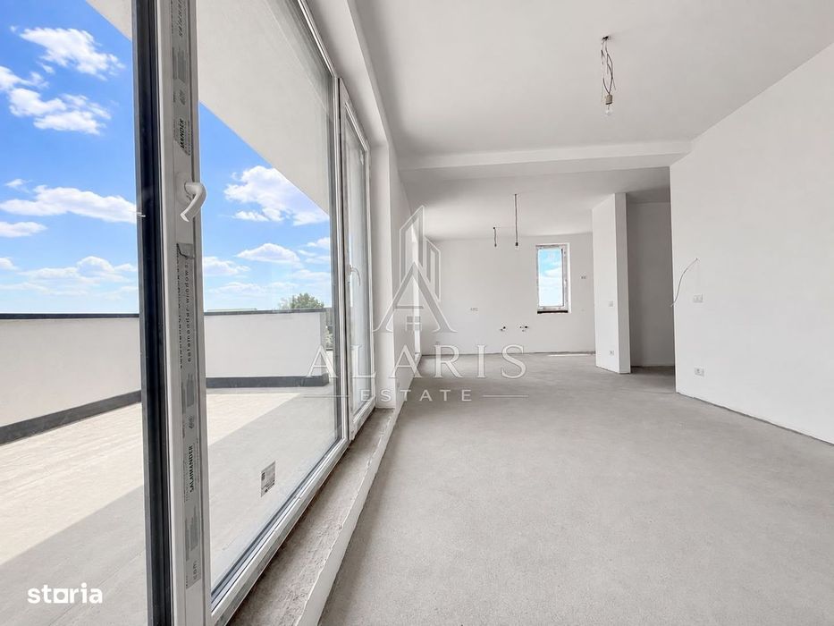 Apartament cu 2 camere, terasa 29mp, in Giroc