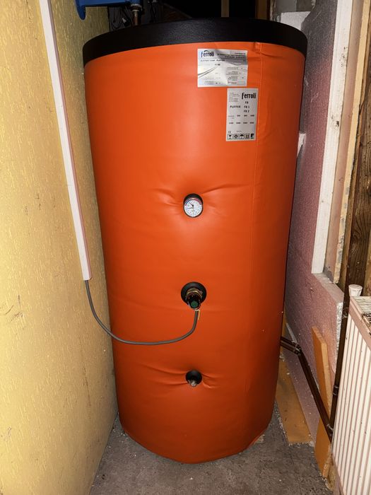 Puffer Ferroli 500 L din otel cu izolatie