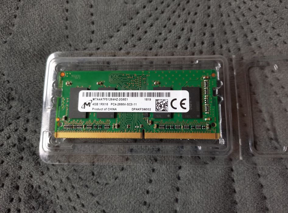 RAM памети 4GB DDR4 2400MHz / 2666Mhz
