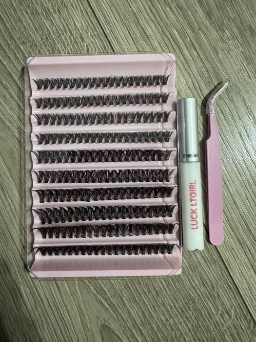 Gene false smocuri, lipici/adeziv si penseta