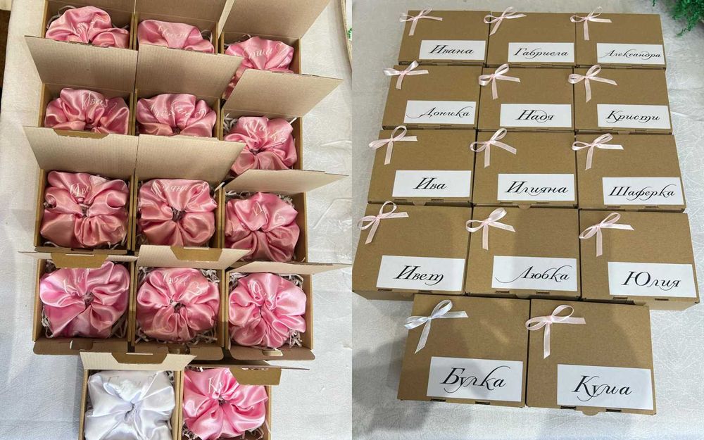 Скрънчита - подарък за моминско за кума, шаферка, булка, фирмено парти