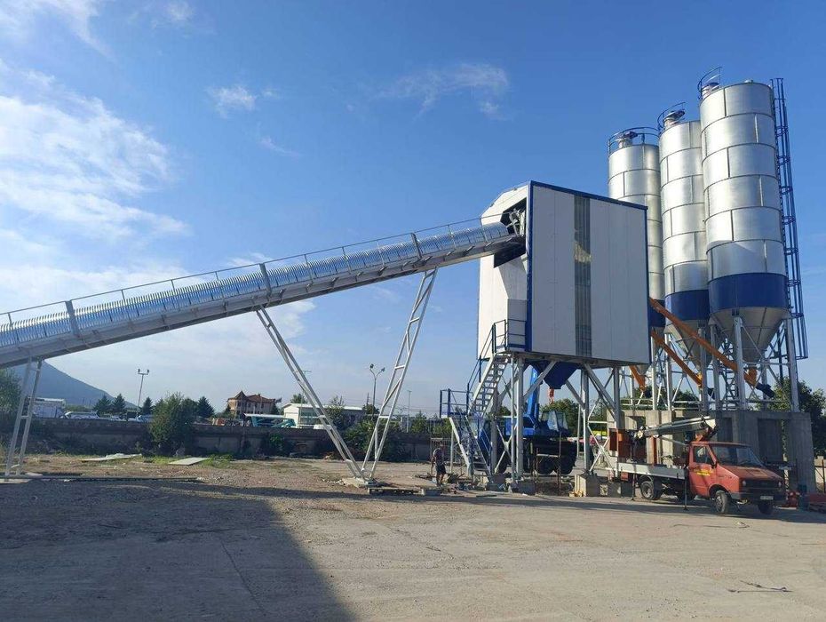 BSU-120 statsionar beton zavodi (Turkiya) – soatiga 120 m³
