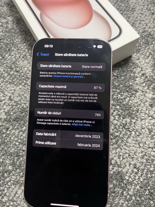 Iphone 15 pink 128GB