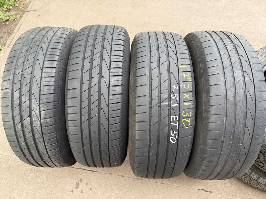 4 бр. алуминиеви джанти 17'' 5x130 , централен отвор 71.6, ET50 , 7,5J