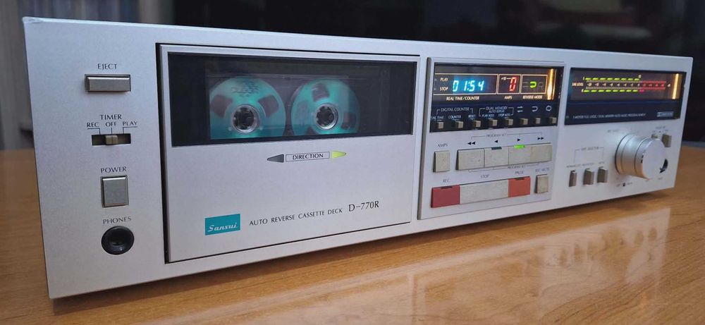 Deck Sansui D-770R , Auto-Reverse