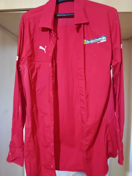 Риза Ферари с дълъг ръкав