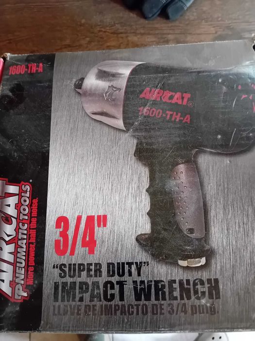 Cheie de impact pneumatică AIRCAT 1600-TH-A, 3/4”, nouă