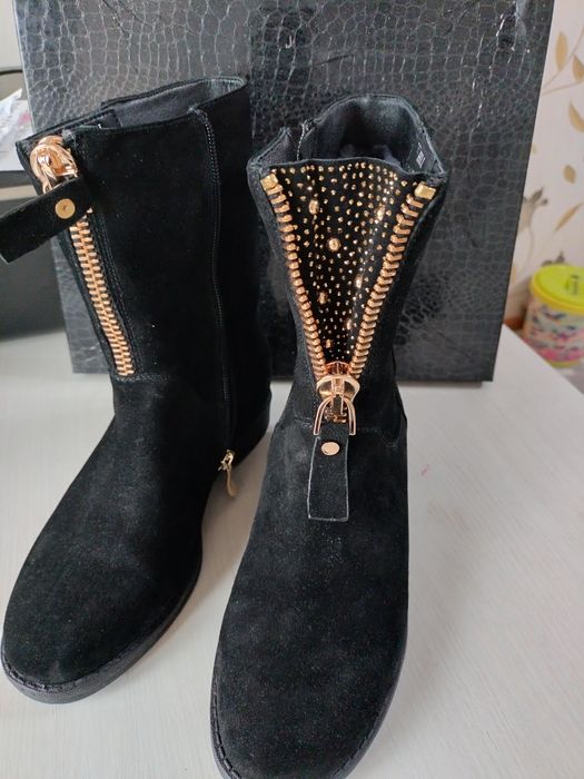 Зимние полусапоги