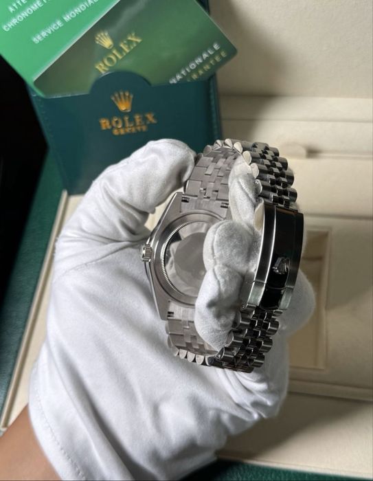 Rolex sky-dweller green dial men