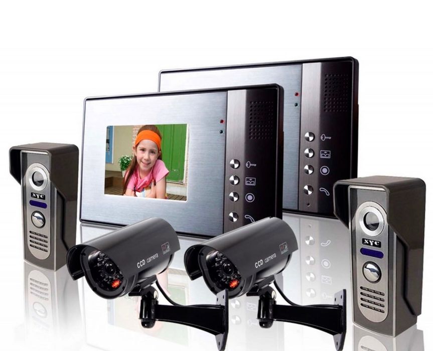 Установка видеонаблюдения и домофонов