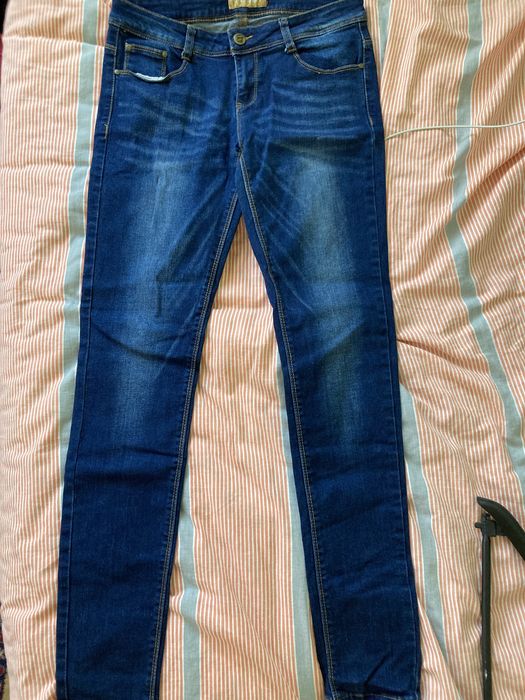 Дамски дънки, сини