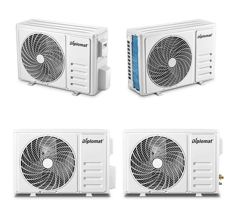 НОВО!!! Инверторен климатик DIPLOMAT DAC-120CAN, 12000 BTU, Бял, A++