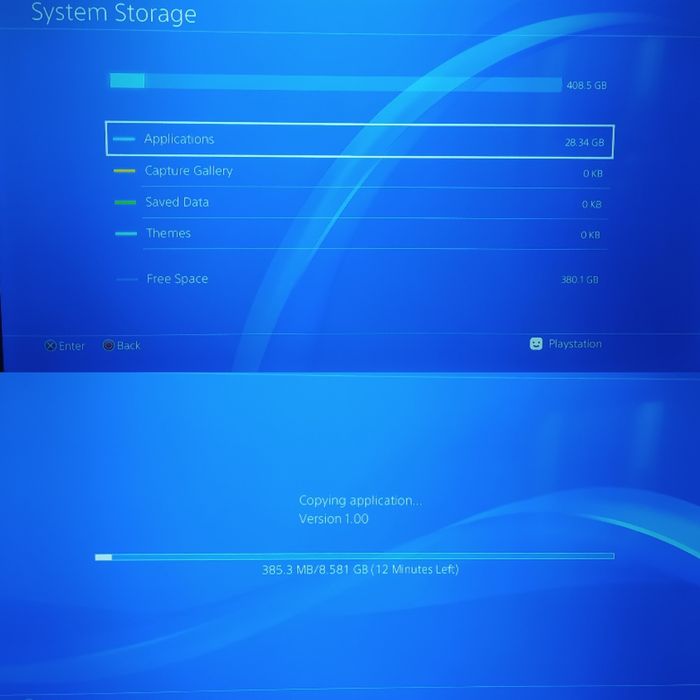 PS4 | PS 4 slim 500 гб + Джойстик + Ratchet & Clank  |  Почистена