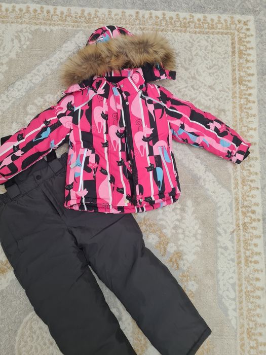 Куртка с комбенизоном для девочек