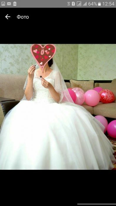 Продам свадебное платье