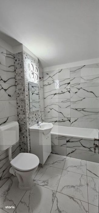 Apartament 3 camere, 2 bai – complet renovat, etaj 1, semicentral