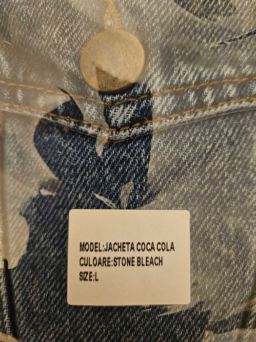 Geaca Blugi Coca Cola