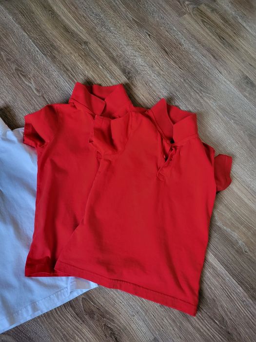 Lot bluze + tricouri polo mar 122 potrivite pt scoala