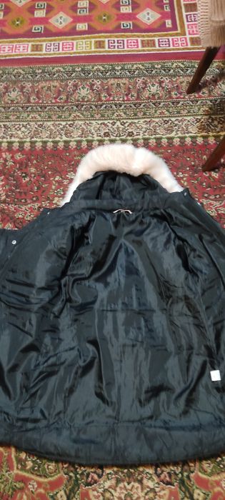 Куртка зимняя черная детская