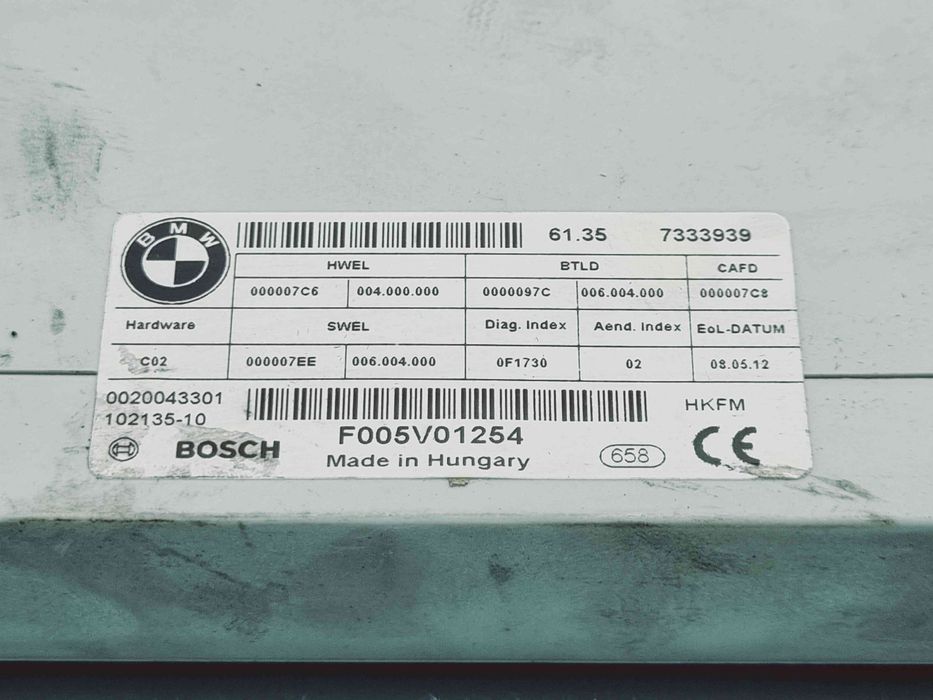 Modul confort Bmw 5 Touring (F11) [Fabr 2011-2016] 7333939
