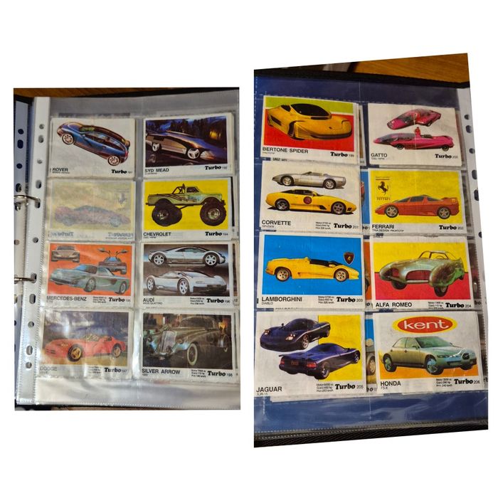 Colecție 102 surprize Turbo + 4 ambalaje