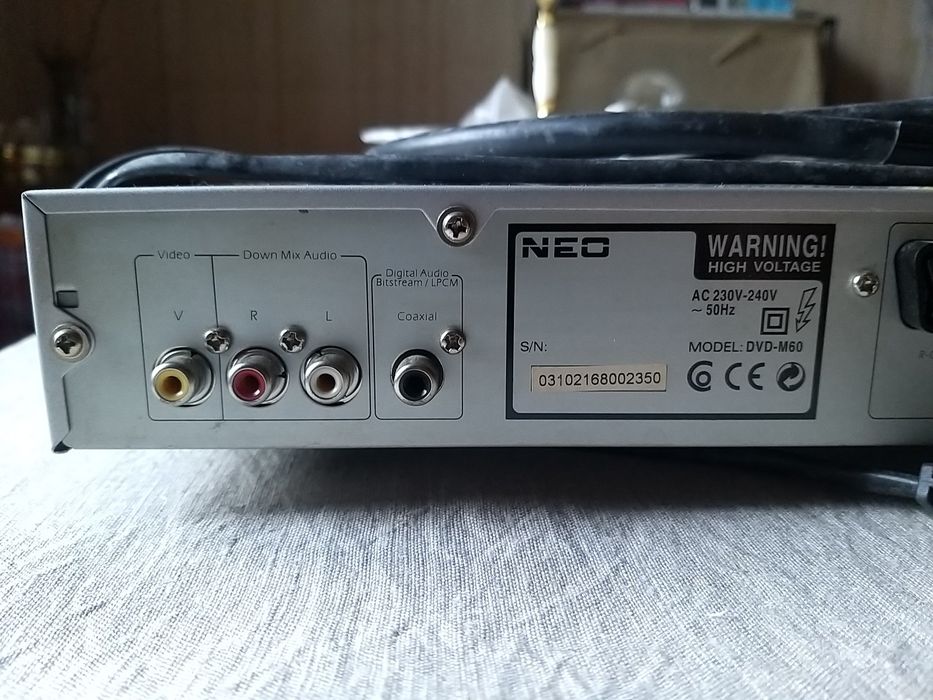 DVD player NEO M60 двд/сд/мп3