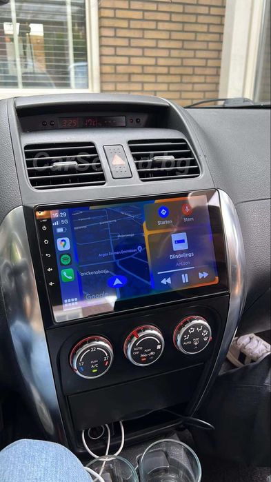 Fiat Sedici - 9" Android 15 Мултимедия Фиат Седичи Навигация Андроид