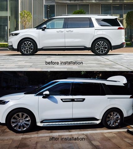 Пороги и подножки на Kia Carnival оригинал