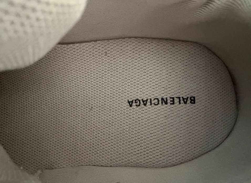 Balenciaga track white grey