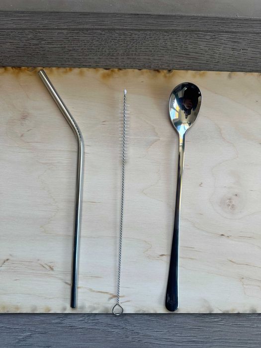 Луксозна кутия метален шейкър чаши +аксесоари Devin подход. за подарък