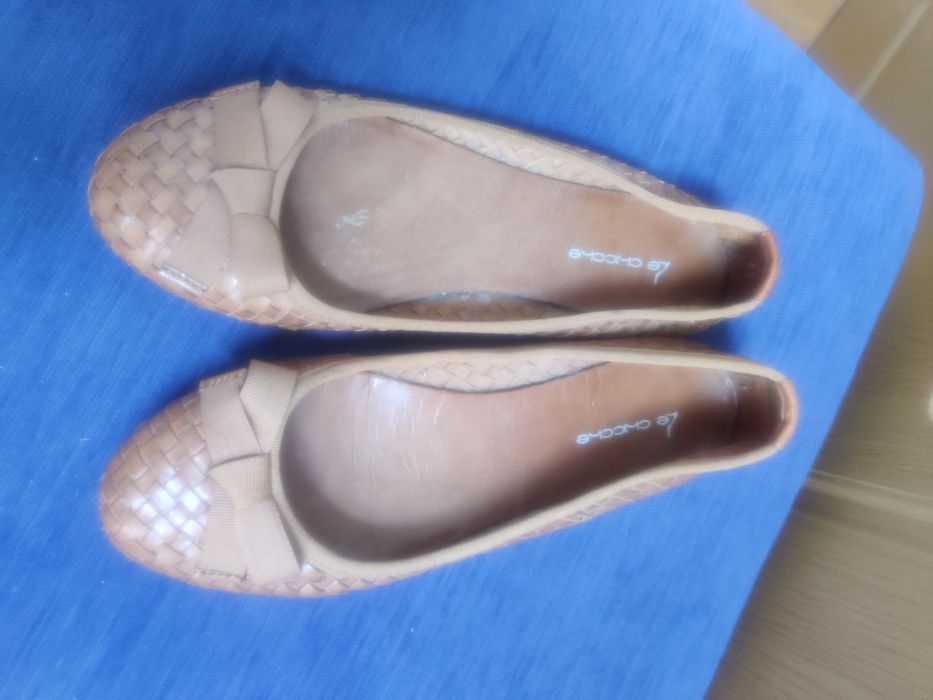 Balerini piele impletita