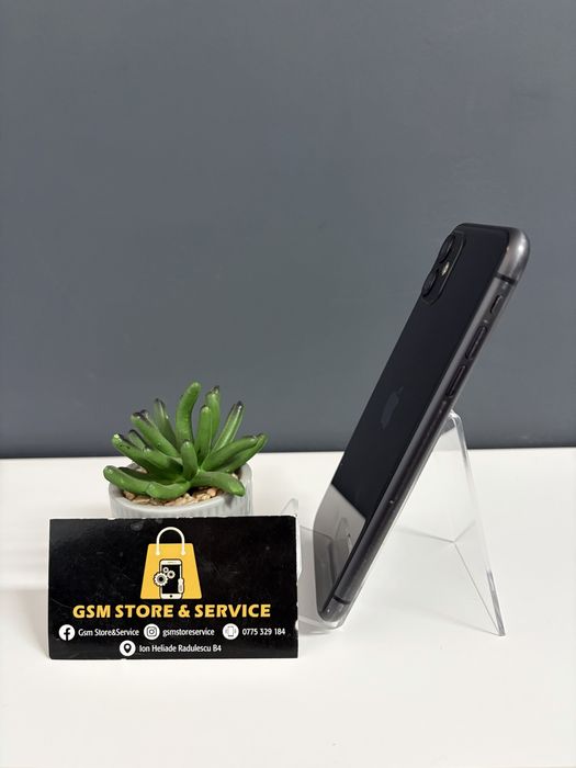 Iphone 11 128Gb Black 2 Ani Garantie Gsm Store&Service