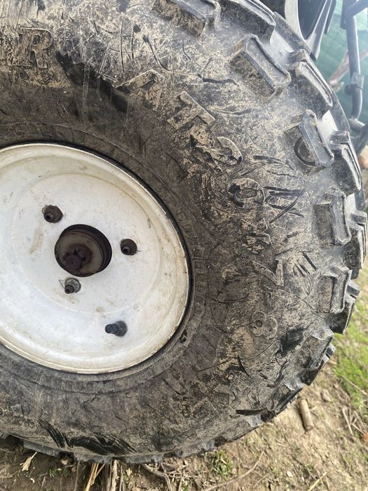 Schimb roti de atv cu niste roti mai mici pentru 125