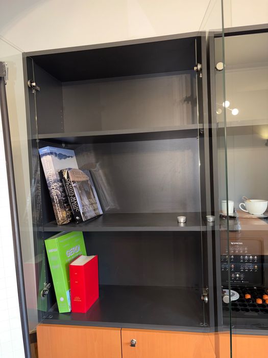 Bibliotecă; Dulap cu Vitrină; Fișet Birou cu Rafturi