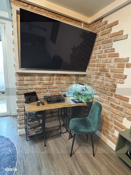 Garsoniera moderna, 32 mp, etaj intermediar, zona BIG Manastur — fotografia 3